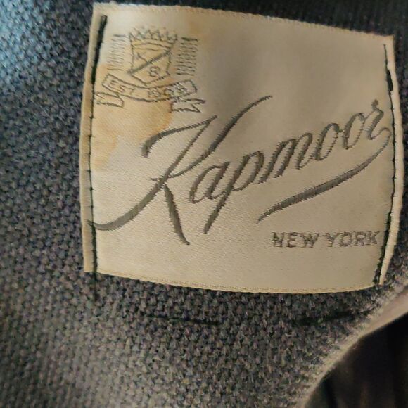 📏Vintage Fur Collar Union Made Long Overcoat - Picture 6 of 6